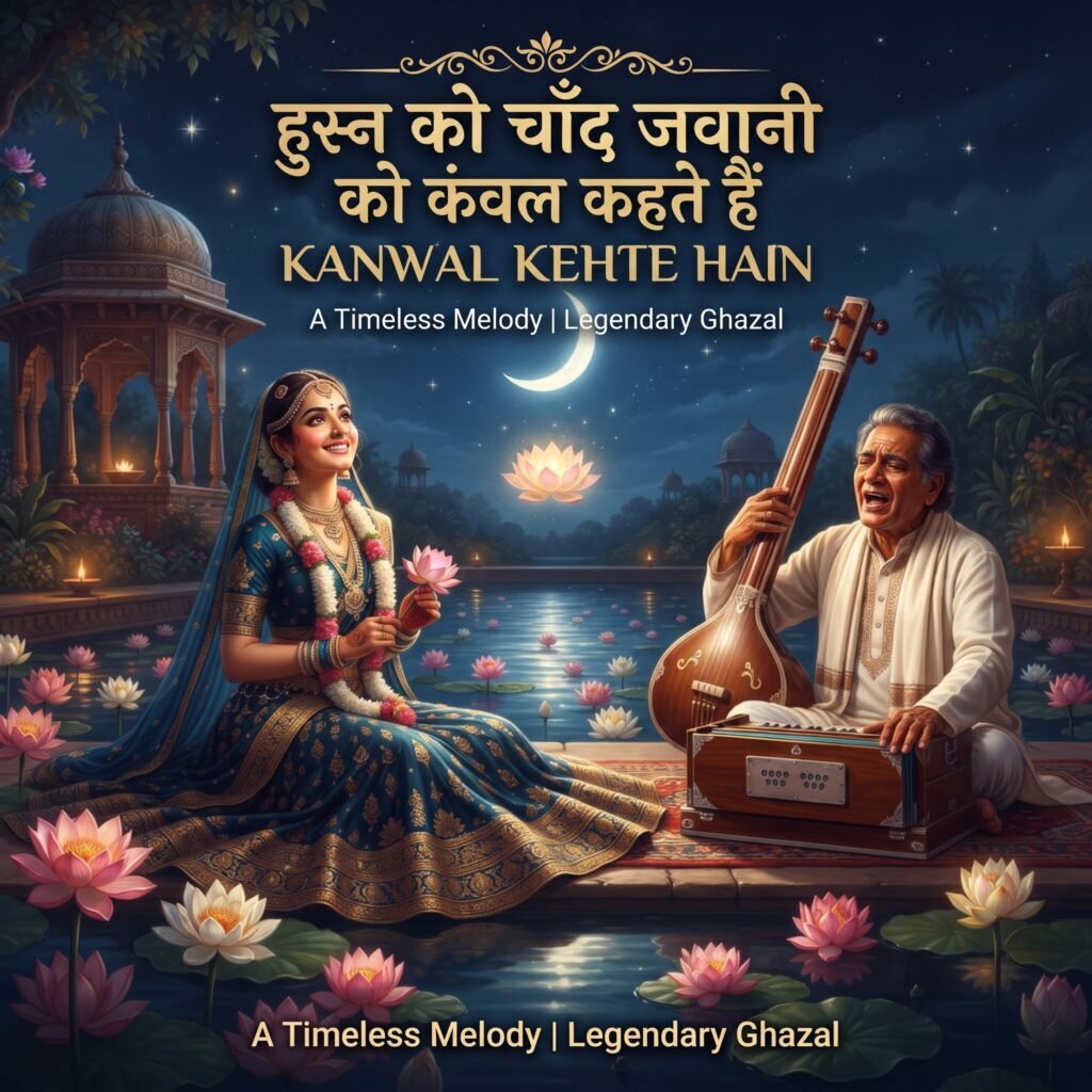 Husn ko Chand Jawani ko kanwal kehte hain